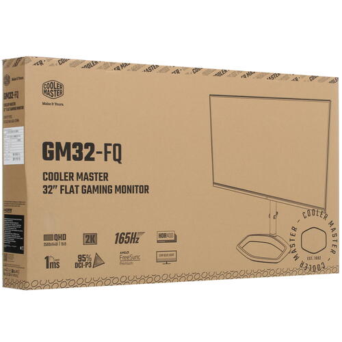 Купить 32" Монитор Cooler Master GM32-FQ черный  4875595. Характеристики, отзывы и цены в Донецке