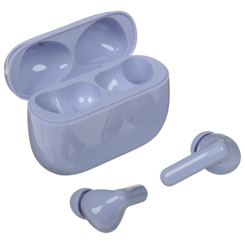 Купить Наушники TWS Realme Buds T310 фиолетовый 2024  5615848. Характеристики, отзывы и цены в Донецке