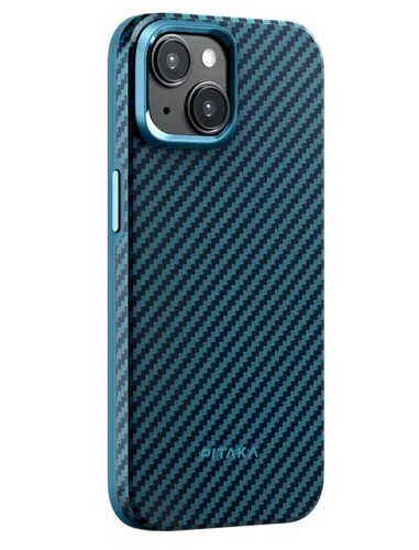 Купить Накладка  Pitaka MagEZ Case Pro 4 для Apple iPhone 15 синий/серый  5480697. Характеристики, отзывы и цены в Донецке
