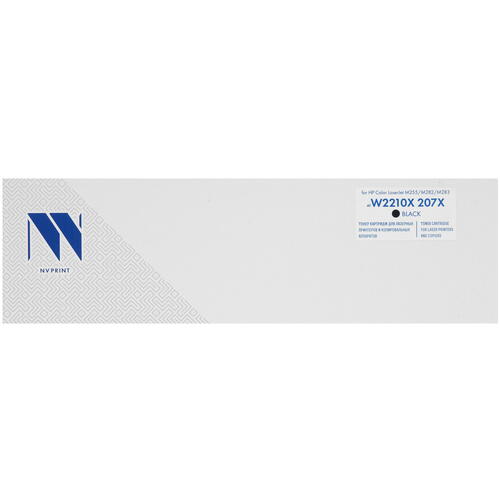Купить Картридж лазерный NV Print NV-W2210X 207X черный  9926606. Характеристики, отзывы и цены в Донецке