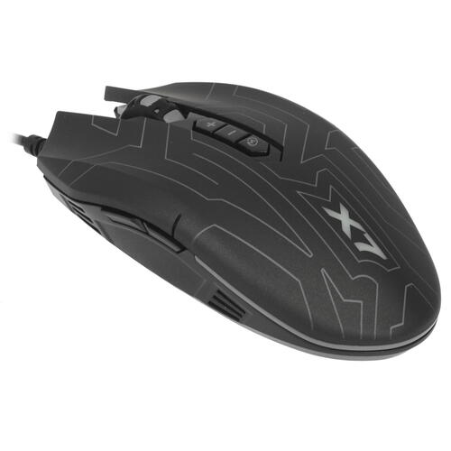 Купить Мышь проводная A4Tech X77  черный  1364739. Характеристики, отзывы и цены в Донецке