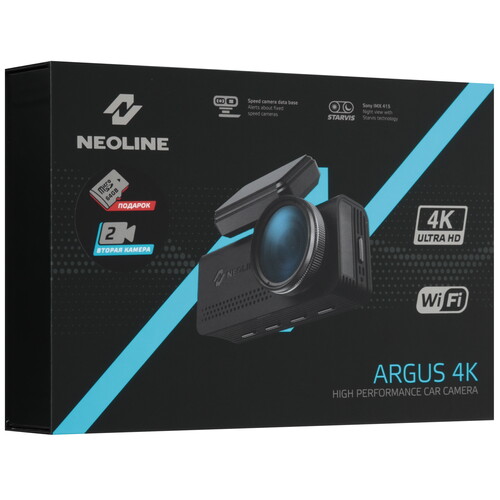 Купить Видеорегистратор Neoline Argus 4K Dual + камера заднего вида  9198966. Характеристики, отзывы и цены в Донецке