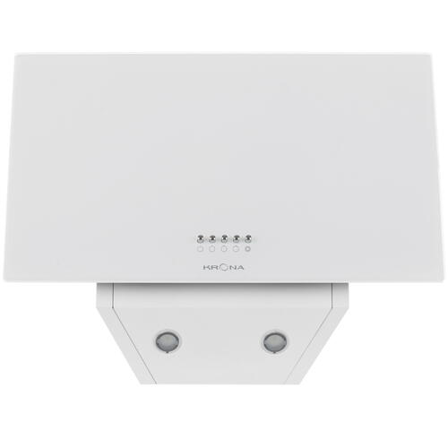 Купить Вытяжка наклонная KRONA GABRIELE 600 white PB белый  1611854. Характеристики, отзывы и цены в Донецке