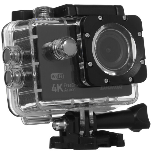 Купить Видеорегистратор Digma FreeDrive Action 4K  4742588. Характеристики, отзывы и цены в Донецке
