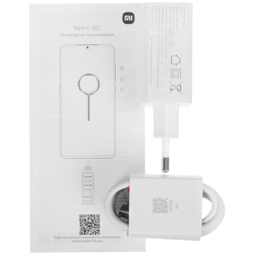Купить 6.9" Смартфон Xiaomi REDMI 15C 256 ГБ оранжевый  5632070. Характеристики, отзывы и цены в Донецке