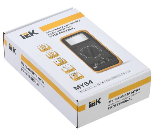 Купить Мультиметр IEK Professional MY64  5302031. Характеристики, отзывы и цены в Донецке