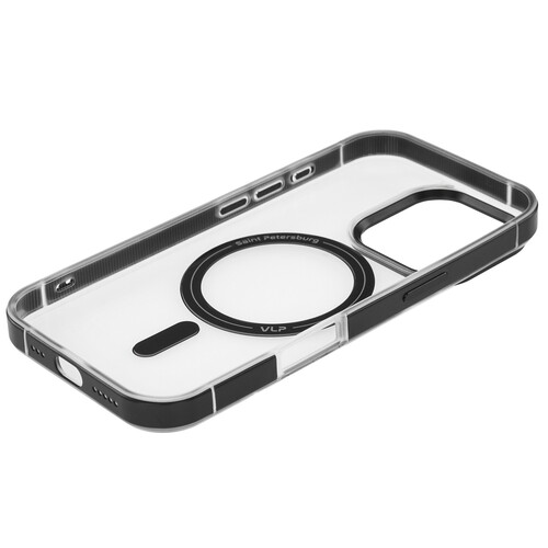 Купить Накладка  VLP Element Case для Apple iPhone 16 Pro черный/прозрачный  5487068. Характеристики, отзывы и цены в Донецке