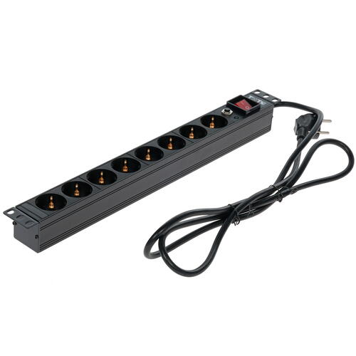 Купить Блок розеток Lanmaster TWT-PDU19-16A8P-1.8  1615042. Характеристики, отзывы и цены в Донецке