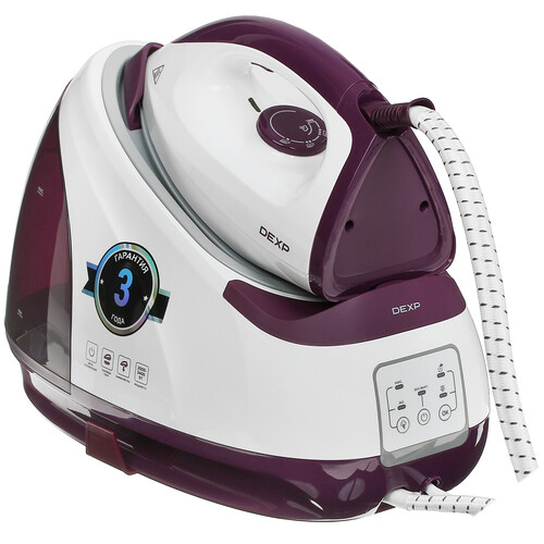 Купить Парогенератор DEXP 2412DL фиолетовый  5412346. Характеристики, отзывы и цены в Донецке