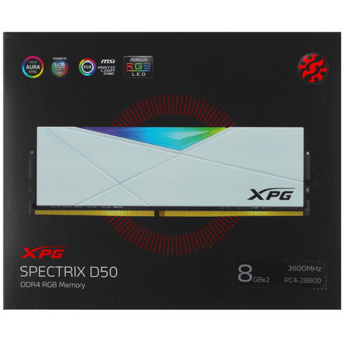 Купить Оперативная память ADATA XPG SPECTRIX D50 RGB  4834428. Характеристики, отзывы и цены в Донецке