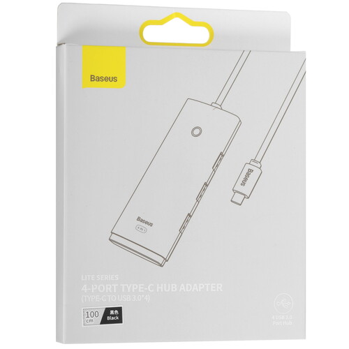 Купить USB-разветвитель Baseus Airjoy Series Round Box HUB  5488032. Характеристики, отзывы и цены в Донецке