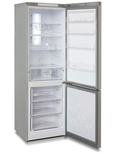 Купить Холодильник с морозильником   Бирюса C960NF серебристый  9066256. Характеристики, отзывы и цены в Донецке