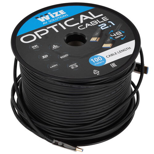 Купить Кабель однонаправленный Wize HDMI - HDMI, 100 м  9197554. Характеристики, отзывы и цены в Донецке