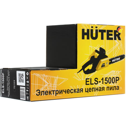 Купить Электрическая цепная пила Huter ELS-1500P шина - 30 см(12")  8142453. Характеристики, отзывы и цены в Донецке