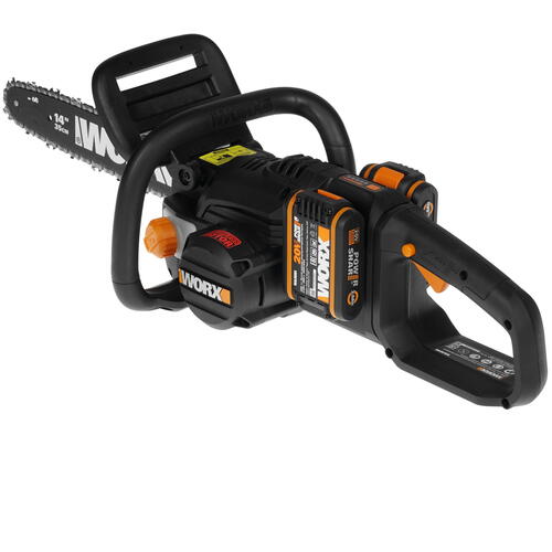 Купить Аккумуляторная цепная пила Worx WG384E  PowerShare 20V  8143060. Характеристики, отзывы и цены в Донецке