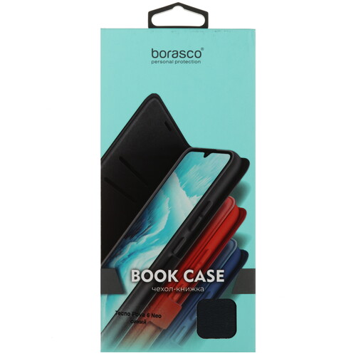 Купить Чехол-книжка  BoraSCO Book Case для Tecno POVA 6 Neo синий  5493036. Характеристики, отзывы и цены в Донецке