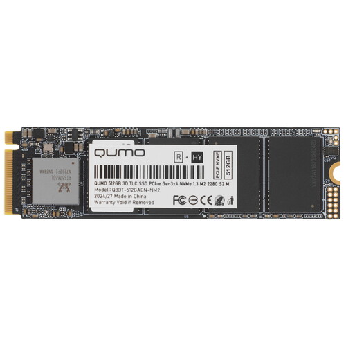 Купить 512 ГБ M.2 NVMe накопитель QUMO Novation  5604791. Характеристики, отзывы и цены в Донецке