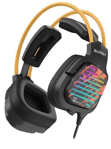 Купить Проводные наушники A4Tech Bloody G565 черный 2025  5613421. Характеристики, отзывы и цены в Донецке