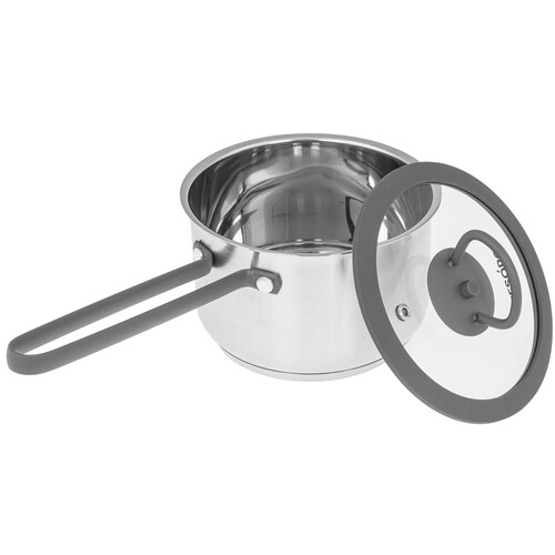 Купить Ковш Tesoro Tivoli КС812 1.2 л серебристый  9165247. Характеристики, отзывы и цены в Донецке