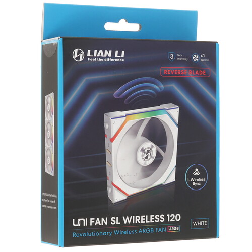 Купить Реверсный вентилятор LIAN LI UNI FAN SL WIRELESS 120 Reverse Blade  5604345. Характеристики, отзывы и цены в Донецке