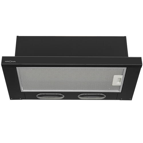 Купить Вытяжка телескопическая KRONA KAMILLA 600 2DN BL GLASS черный  9092406. Характеристики, отзывы и цены в Донецке