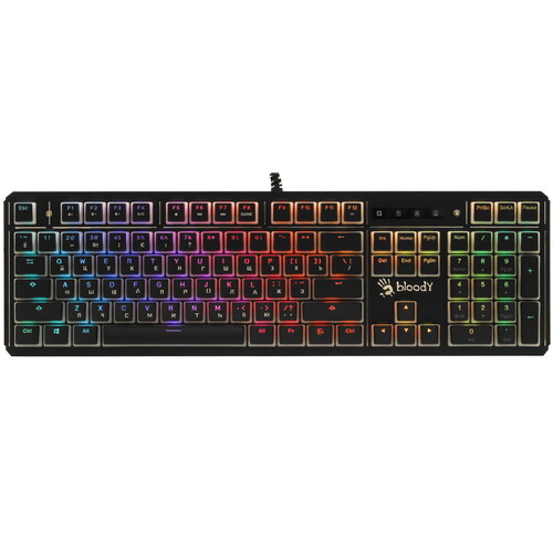 Купить Клавиатура проводная A4Tech Bloody B975P  5439865. Характеристики, отзывы и цены в Донецке