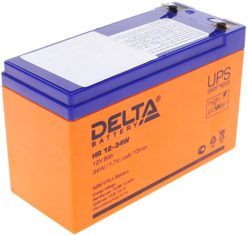 Купить Аккумуляторная батарея для ИБП Delta HR 12-34 W  1156940. Характеристики, отзывы и цены в Донецке