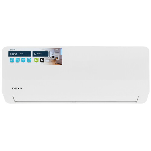 Купить Кондиционер настенный сплит-система DEXP AC-CDW9INV белый  9130124. Характеристики, отзывы и цены в Донецке