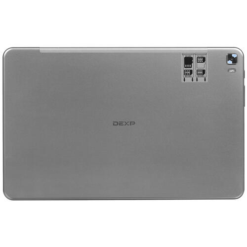 Купить 10.36" Планшет DEXP Ursus D21 LTE 128 ГБ серый  4874226. Характеристики, отзывы и цены в Донецке
