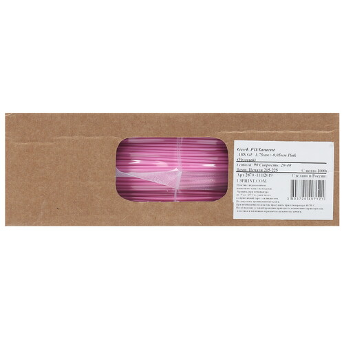 Купить Пластик GF ABS Pink  1612880. Характеристики, отзывы и цены в Донецке