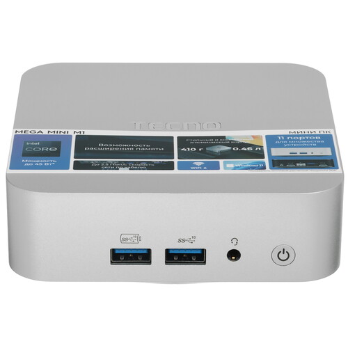 Купить Мини ПК Tecno MEGA MINI M1 [71003300529]  5633192. Характеристики, отзывы и цены в Донецке