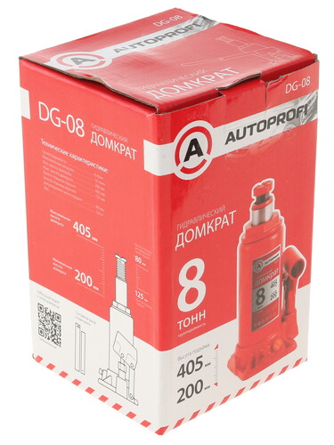 Купить Домкрат Autoprofi DG-08  1074023. Характеристики, отзывы и цены в Донецке