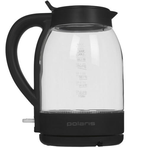 Купить Электрочайник Polaris PWK 1797CGL Water Way Pro черный  9232393. Характеристики, отзывы и цены в Донецке