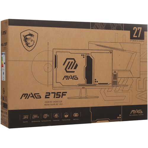 Купить 27" Монитор MSI MAG 275F черный  5626600. Характеристики, отзывы и цены в Донецке