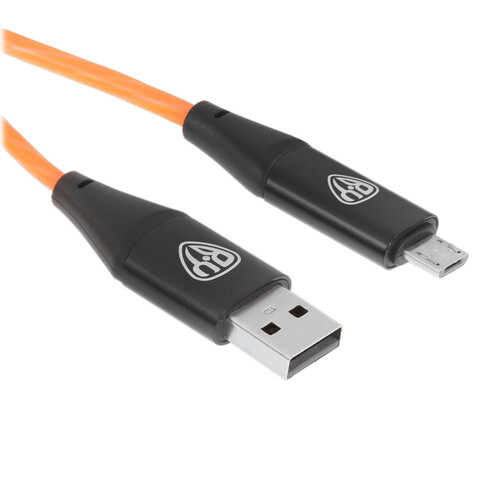 Купить Кабель круглый BY micro USB - USB 2.0 Type-A оранжевый 1 м  9201258. Характеристики, отзывы и цены в Донецке