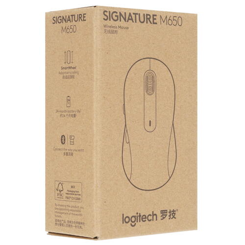Купить Мышь беспроводная Logitech Signature M650  5404234. Характеристики, отзывы и цены в Донецке