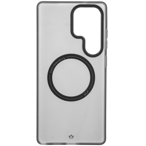 Купить Накладка  VLP Moon Case для Samsung Galaxy S25 Ultra черный/прозрачный  5613340. Характеристики, отзывы и цены в Донецке