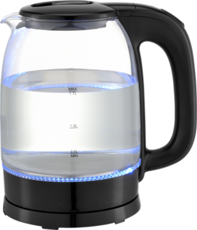 Купить Электрочайник Renova KT17G-03B черный  9207210. Характеристики, отзывы и цены в Донецке