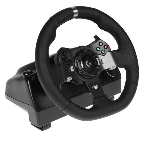 Купить Руль Logitech G920 черный  1030420. Характеристики, отзывы и цены в Донецке