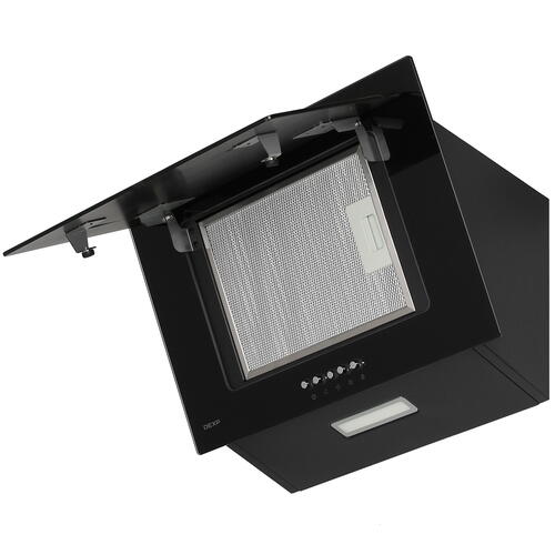 Купить Вытяжка наклонная DEXP YC50B черный/черный  5410058. Характеристики, отзывы и цены в Донецке
