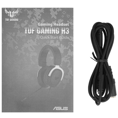 Купить Проводные наушники ASUS TUF Gaming H3 серый  5443556. Характеристики, отзывы и цены в Донецке