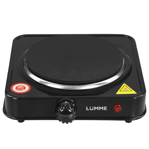 Купить Плита компактная электрическая LUMME LU-HP3716A черный  9177362. Характеристики, отзывы и цены в Донецке