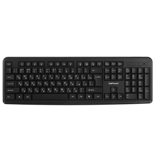 Купить Клавиатура беспроводная GoPower GPK02  9281157. Характеристики, отзывы и цены в Донецке
