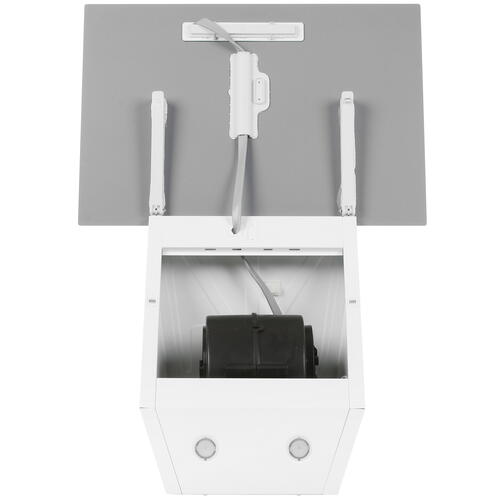 Купить Вытяжка наклонная KRONA GABRIELE 600 white S белый  5323123. Характеристики, отзывы и цены в Донецке