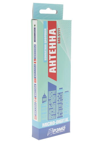 Купить ТВ-Антенна РЭМО BAS-5111 Micro Digital  1123040. Характеристики, отзывы и цены в Донецке
