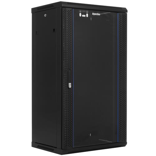 Купить Шкаф коммутационный Hyperline TWB-2245-GP-RAL9004  8193858. Характеристики, отзывы и цены в Донецке