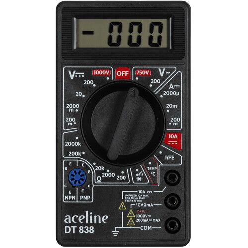 Купить Мультиметр Aceline DT 838  5424839. Характеристики, отзывы и цены в Донецке