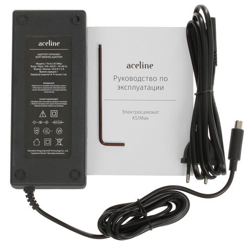 Купить Электросамокат Aceline KS1Max черный  5446002. Характеристики, отзывы и цены в Донецке