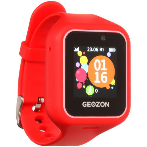 Купить Детские часы GEOZON Life красный  4732066. Характеристики, отзывы и цены в Донецке