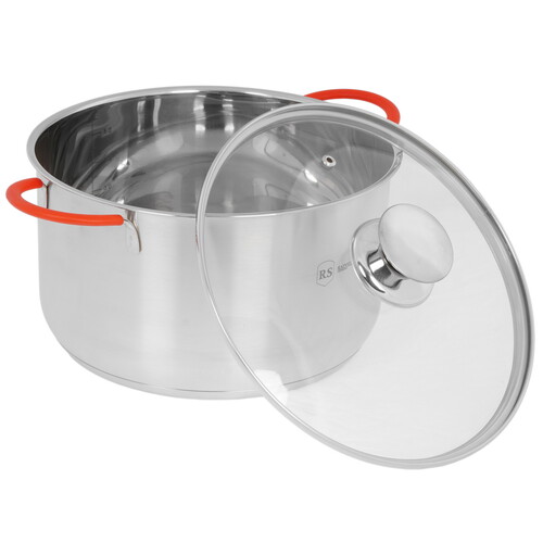 Купить Кастрюля Rainstahl RS\CS 2106-24 6.5 л 24 см серебристый  9151770. Характеристики, отзывы и цены в Донецке